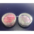 flocos de glitter diferentes, formas de glitter de cor misturada